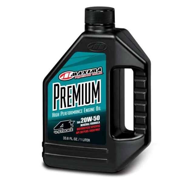 Maxima Premium 4T 20W50 Mineral Engine Oil - 1L