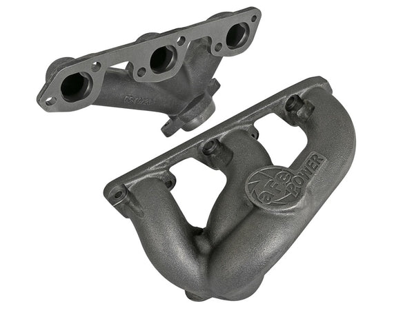 aFe BladeRunner Ported Ductile Iron Exhaust Manifold for 07-11 Jeep Wrangler JK V6 3.8L