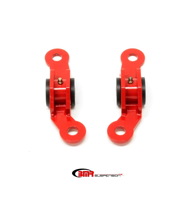 BMR 10-15 5th Gen Camaro Rear Upper Control Arm Bushing Kit (Delrin) - Red