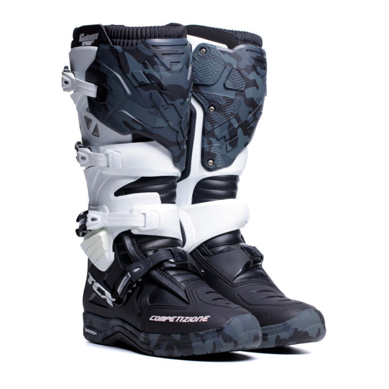 TCX Comp Evo 2 Michelin Boot Black/White/Camo Size - 45