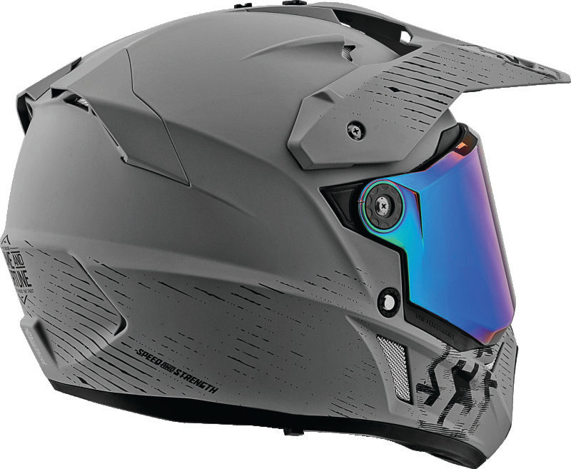 Speed and Strength SS2600 Fame and Fortune Helmet Grey/Black - Small