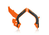 Acerbis 19-22 KTM SX125-250/SX-F/XC-F250-450/XC250/300/XC250-300tpi Frame Guard X Grip - Org/Blk