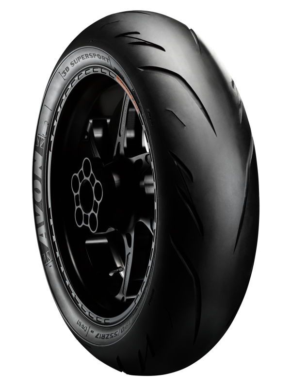 Avon 3D Supersport Rear Motorcycle Tyre 200/55ZR17 78W TL