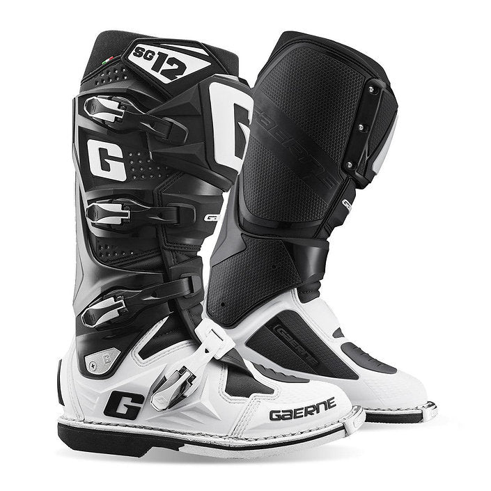 Gaerne SG12 Boot Black/White Size - 10