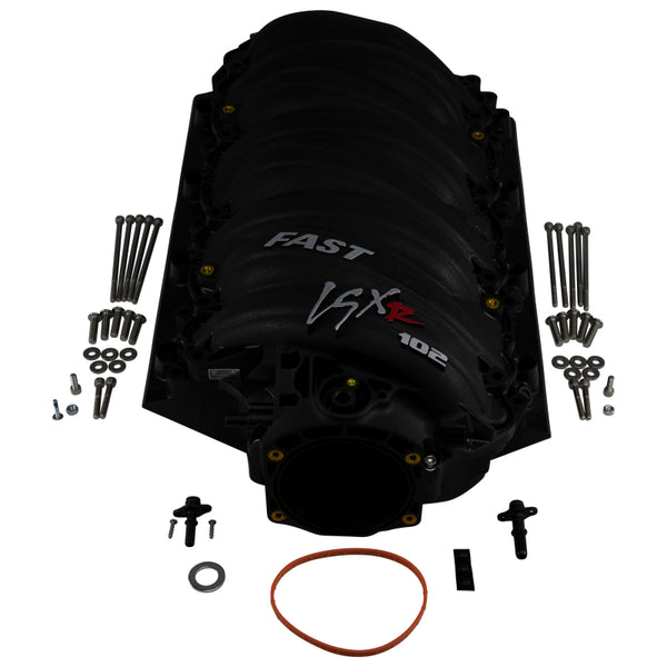 FAST LSXR 102MM Rect Port Intake Manifold - Black