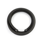 Mishimoto 10ft Stainless Steel Braided Hose With 10AN Fittings Black Nylon Outer Braid 1,000 PSI Pressure Rating P/N MMSBH-10120-CB