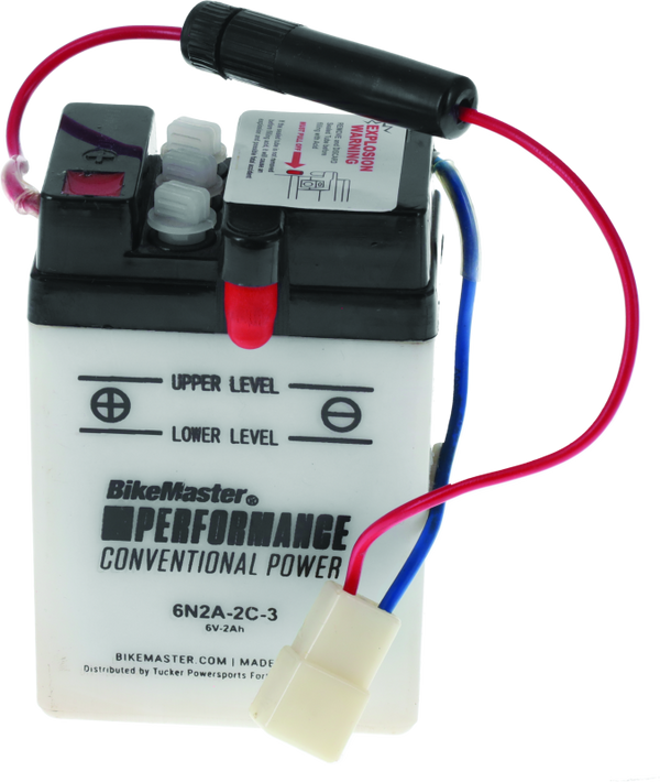 BikeMaster Battery - 6N2A-2C-3
