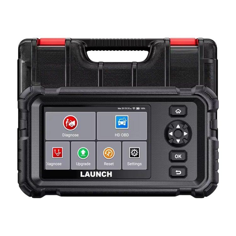 Truck Diagnostic Tool — LAUNCH CRP129 HD 2024 Heavy Duty 24V Scanner for All Systems with 7 Resets (DPF, Injector, Oil, Speed Limit)