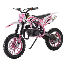 Load image into Gallery viewer, 49cc Mini Dirt Bike – 2‑Stroke Racing Pocket Bike for Kids