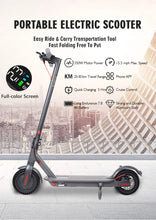 Load image into Gallery viewer, D8 PRO Electric Scooter 350W Motor 36V 10.5AH Battery 3 Gear Speed with Solid Tires