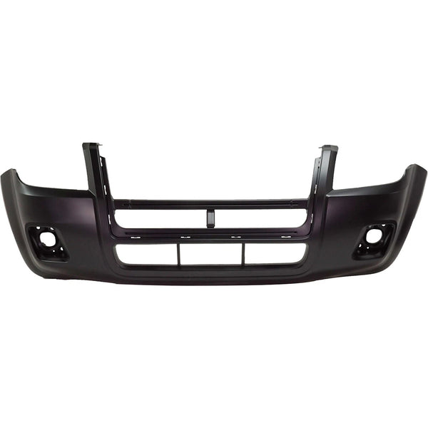 FO1000623 Primed Front Bumper fits 2008-2011 Mercury Mariner with Fog Light Holes