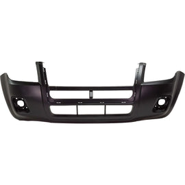 FO1000623 Primed Front Bumper fits 2008-2011 Mercury Mariner with Fog Light Holes