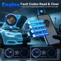 XTOOL AD20 Pro OBD2 Scanner Bluetooth Diagnostic Tool for iOS & Android 2024 Version