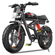 Load image into Gallery viewer, WO18 Electric Bike Dual Motor 2000W 34MPH Speed 48V 25AH Full Suspension 50-60KM